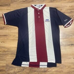 Men’s Vintage 80s Izod Club Made For Ford Senior Player Championship Polo